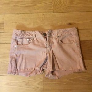 Pink shorts
